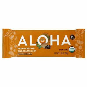 Aloha Protein Bar, Organic, Peanut Butter Chocolate Chip