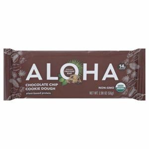 Aloha Protein Bar, Organic, Chocolate Chip Cookie Dough