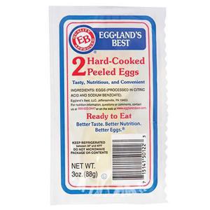 Eggland's Best 2 Hard Cooked Peeled Eggs