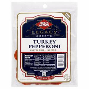 DIETZ & WATSON Pepperoni, Turkey