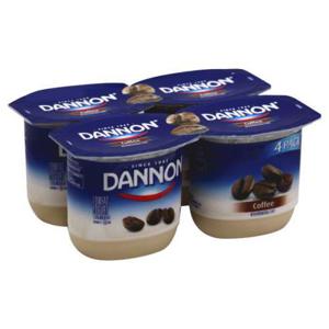 Dannon Yogurt, Lowfat, Coffee