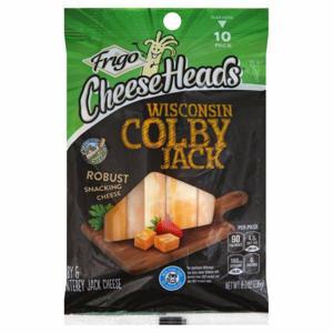 Frigo Cheese Heads Cheese, Colby Jack, Wisconsin