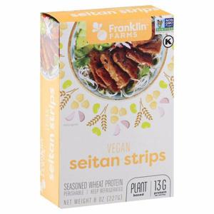 Franklin Farms Seitan Strips, Vegan