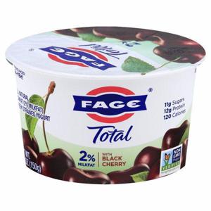 Fage Total Yogurt, Greek, Lowfat, Strained, with Black Cherry