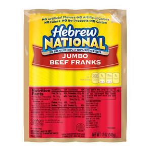 Hebrew National Jumbo Beef Franks