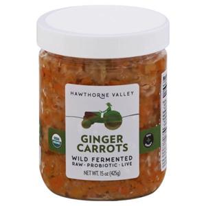 HAWTHRONE VALLEY Ginger Carrots, Wild Fermented