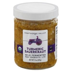 Hawthorne Valley Sauerkraut, Turmeric, Wild Fermented