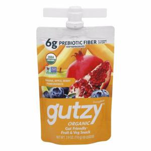 gutzy Fruit & Veg Snack, Organic, Banana, Apple, Berry & Pomegranate