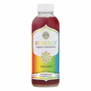 GT'S Synergy Kombucha, Organic, Trilogy