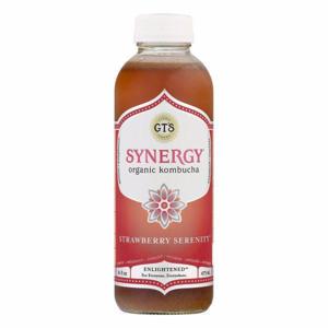 GT'S Kombucha, Organic, Strawberry Serenity