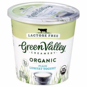 Green Valley Creamery Yogurt, Organic, Lowfat, Lactose Free, Plain