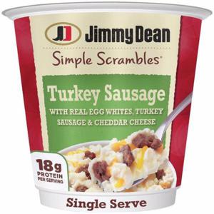 Jimmy Dean Simple Scrambles Turkey Sausage Breakfast Cup, 5.35 oz.