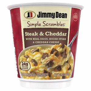 Jimmy Dean Simple Scambles Jimmy Dean Simple Scrambles Steak & Cheddar Breakfast Cups, 5.35 oz.