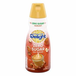 International Delight Coffee Creamer, Zero Sugar, Hazelnut