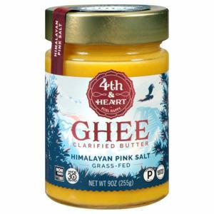 4th & Heart Ghee, Clarified Butter, Himalayan Pink Salt