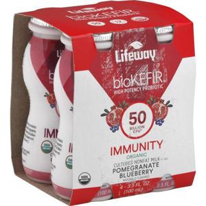 LIFEWAY BioKefir, Organic, Immunity, Pomegranate & Blueberry