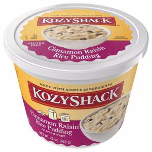 Kozy Shack Rice Pudding, Cinnamon Raisin