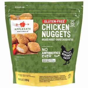 Applegate Naturals Chicken Nuggets, Gluten-Free, Breaded