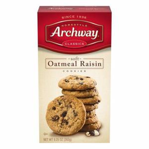 Archway Cookies, Oatmeal Raisin, Soft