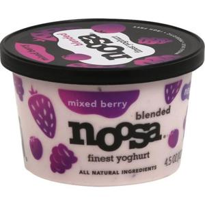 NOOSA Yoghurt, Blended, Mixed Berry