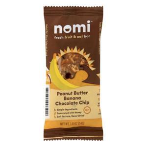 NOMI Fruit & Oat Bar, Fresh, Peanut Butter Banana Chocolate Chip