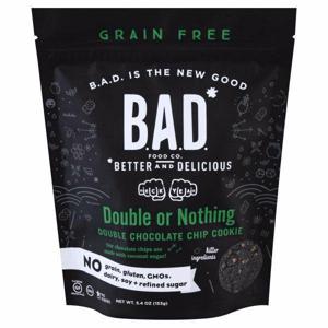 B.A.D. Food Co. Cookie, Grain Free, Double or Nothing