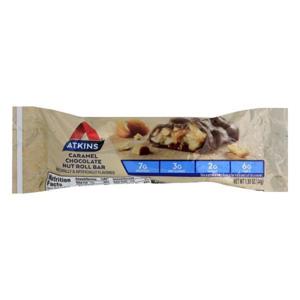 ATKINS Nut Roll Bar, Caramel Chocolate