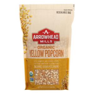 Arrowhead Mills Popcorn, Organic, Yellow