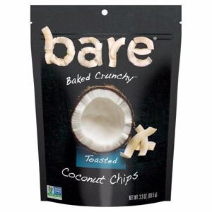 Bare Baked Crunchy Coconut Chips, Toasted