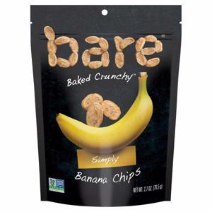 Bare Baked Crunchy Banana Chips, Simply