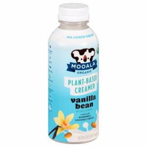 Mooala Organic Creamer, Plant-Based, Vanilla Bean