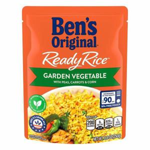 Ben's Original Ready Rice Rice, Garden Vegetable with Peas, Carrots & Corn