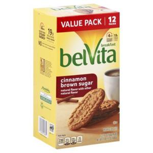 BelVita Breakfast Biscuits, Cinnamon Brown Sugar, Value Pack