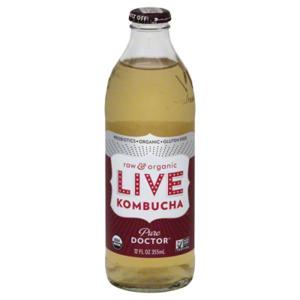 Live Kombucha Soda, Raw & Organic, Pure Doctor