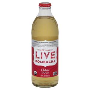 Live Kombucha Soda, Raw & Organic, Culture Cola