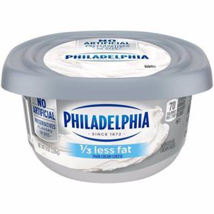 Philadelphia Plain 1/3 Less Fat Cream Cheese