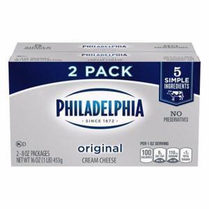 Philadelphia Cream Cheese, Original, 2 Pack