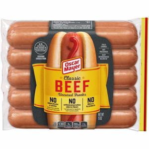 Oscar Mayer Franks, Beef, Classic