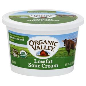 Organic Valley Sour Cream, Low Fat