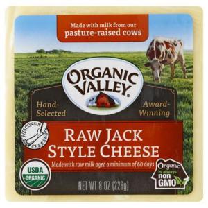 Organic Valley Cheese, Raw, Jack Style