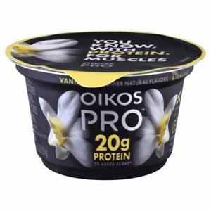 Oikos Pro Yogurt, 2% Milkfat, Vanilla, Cultured Ultra-Filtered Milk