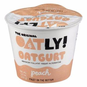 Oatly Yogurt Alternative, Non-Dairy, Full-Fat, Peach