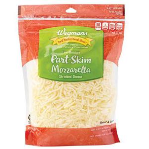 Wegmans Low-Moisture Part-Skim Shredded Mozzarella Cheese