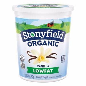 Stonyfield Organic Yogurt, Lowfat, Organic, Vanilla