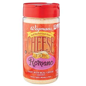 Wegmans Romano Grated Cheese