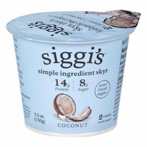 Siggi's Yogurt, Lowfat, Coconut