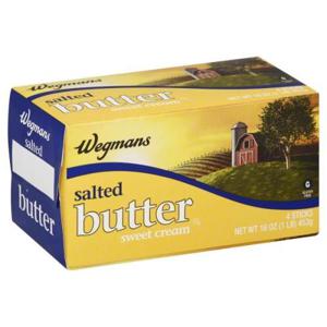 Wegmans Butter,  Salted, Sweet Cream