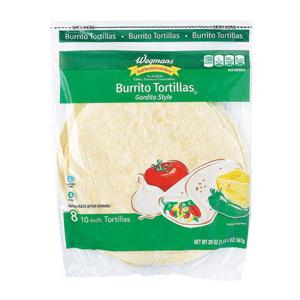 Wegmans Burrito Tortillas, Gordita Style