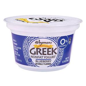 Wegmans Blueberry Nonfat Greek Yogurt