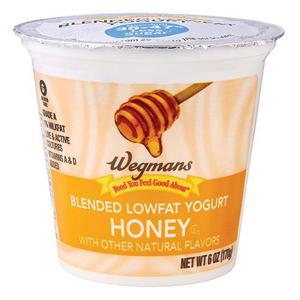 Wegmans Blended Lowfat Yogurt, Honey